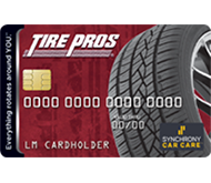 Tire Pros Credit Card - Mid-Atlantic Tire Pros and Hybrid Shop
